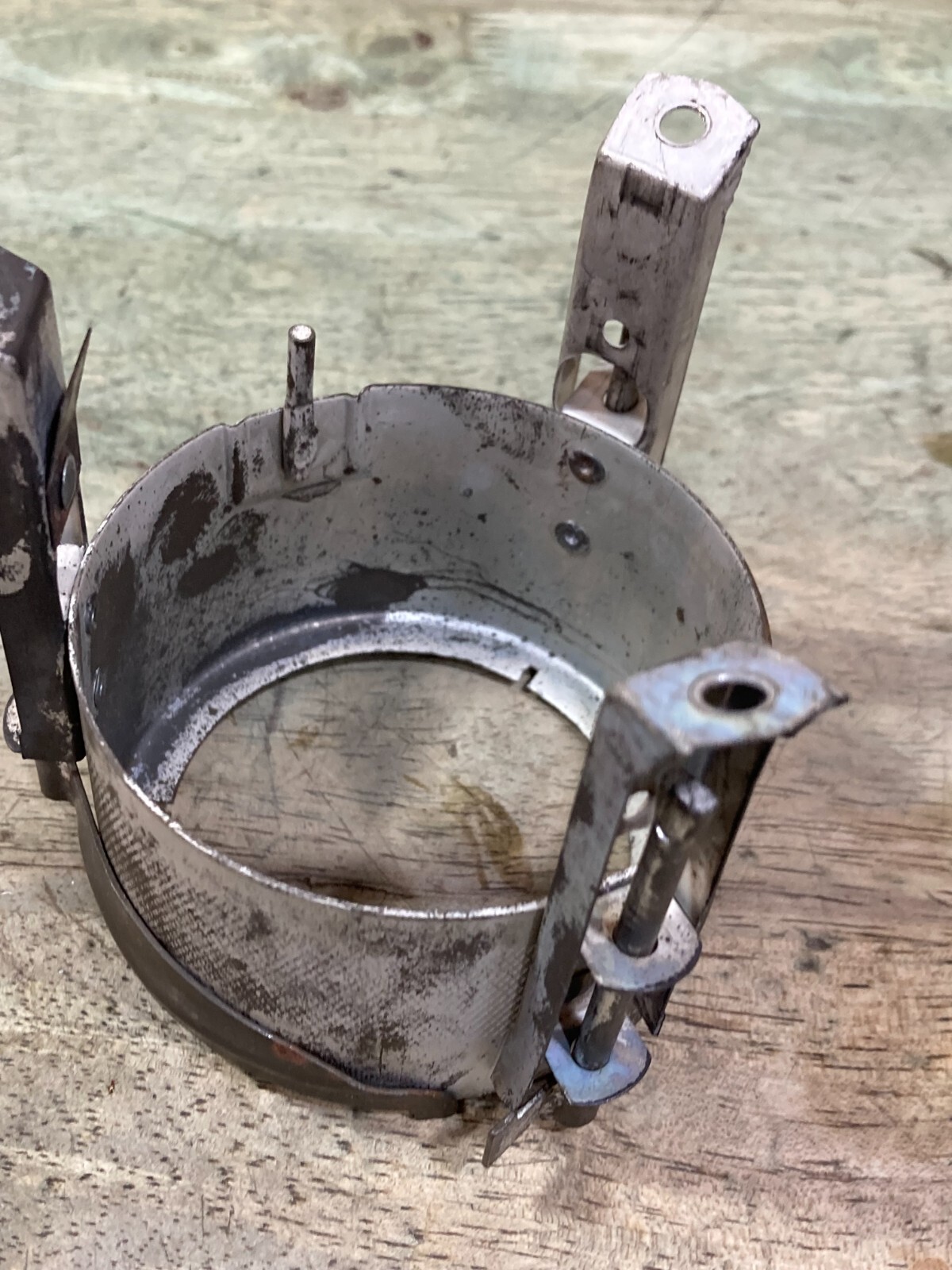 M1950 Rogers Stove – Grate – Discoloration – From Un-fired Stove