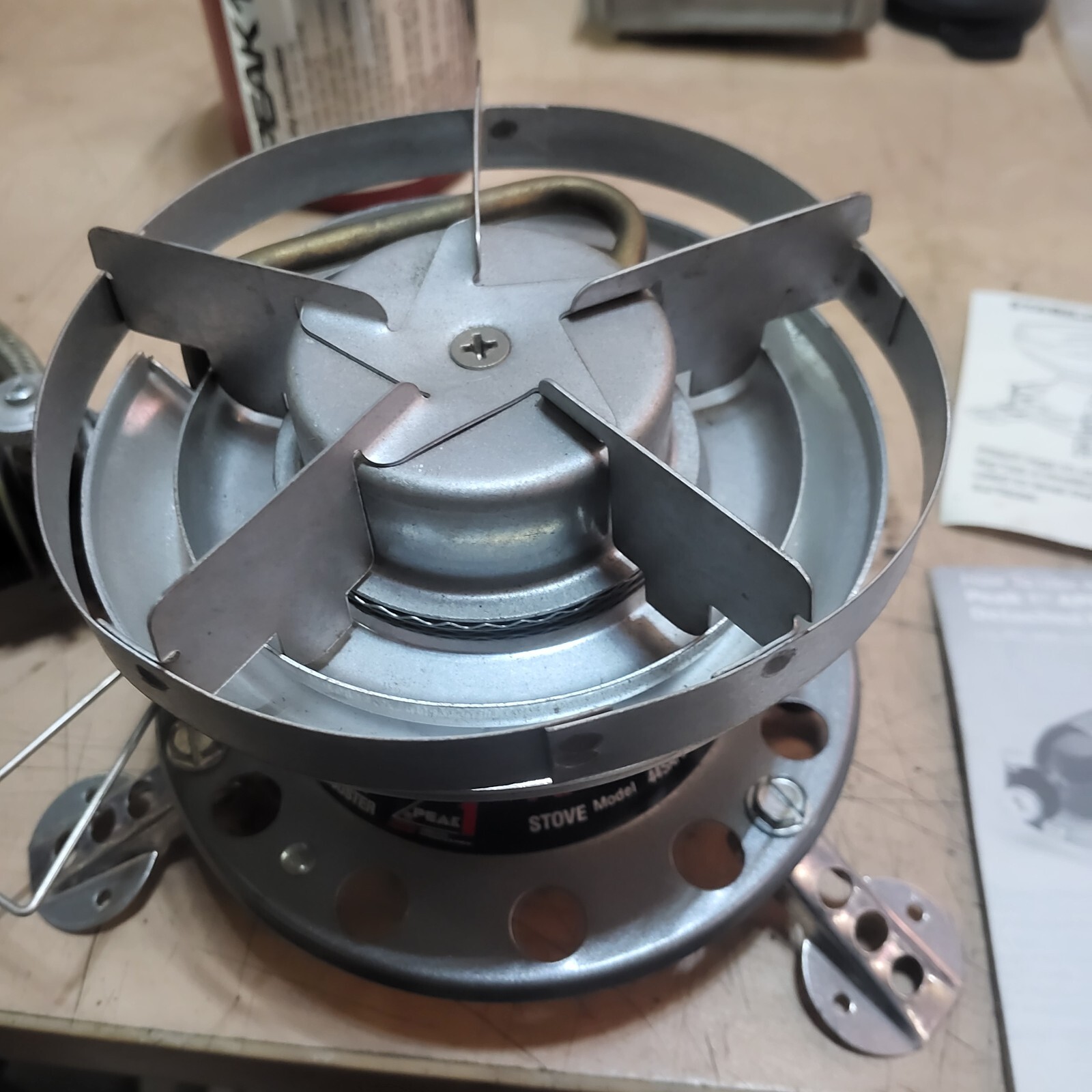 Peak 1 Stove USA COLEMAN APEX II 445A700 Dual Fuel Camping Backpack Stove