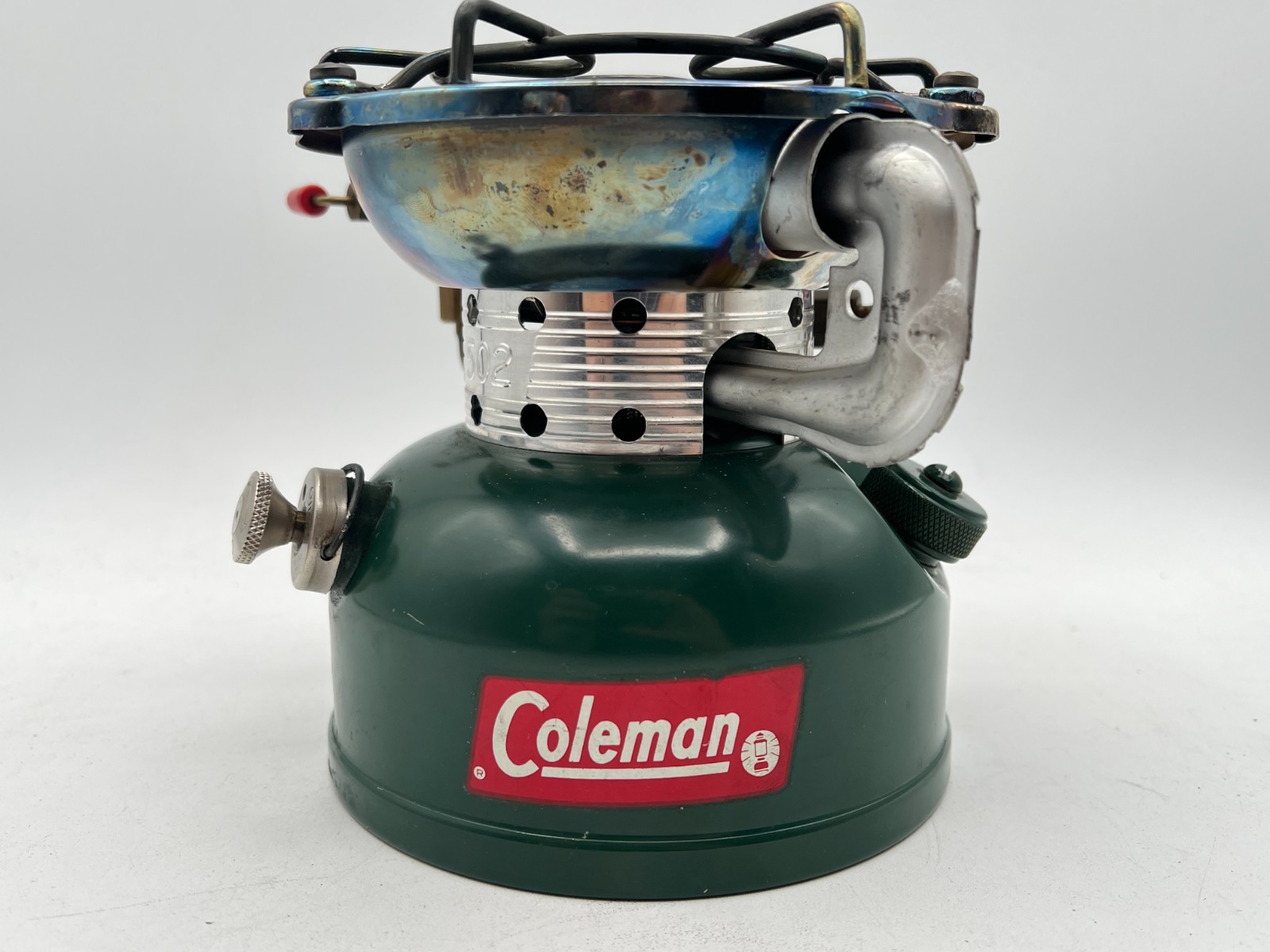 Vintage 1964 Coleman 502-700 Sportster Camp Stove & Heat Drum 502-952 w/ Boxes