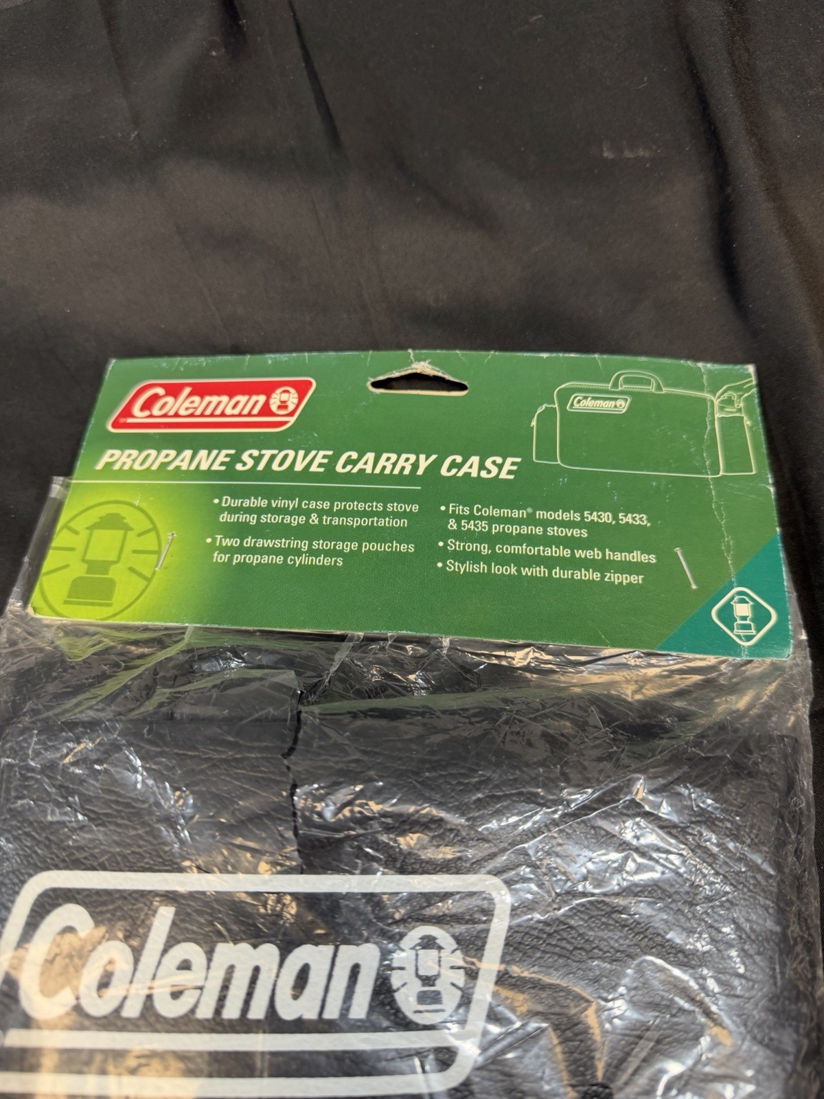 Coleman Propane Stove Carry Case Fits Models 5430 5433 5435 New