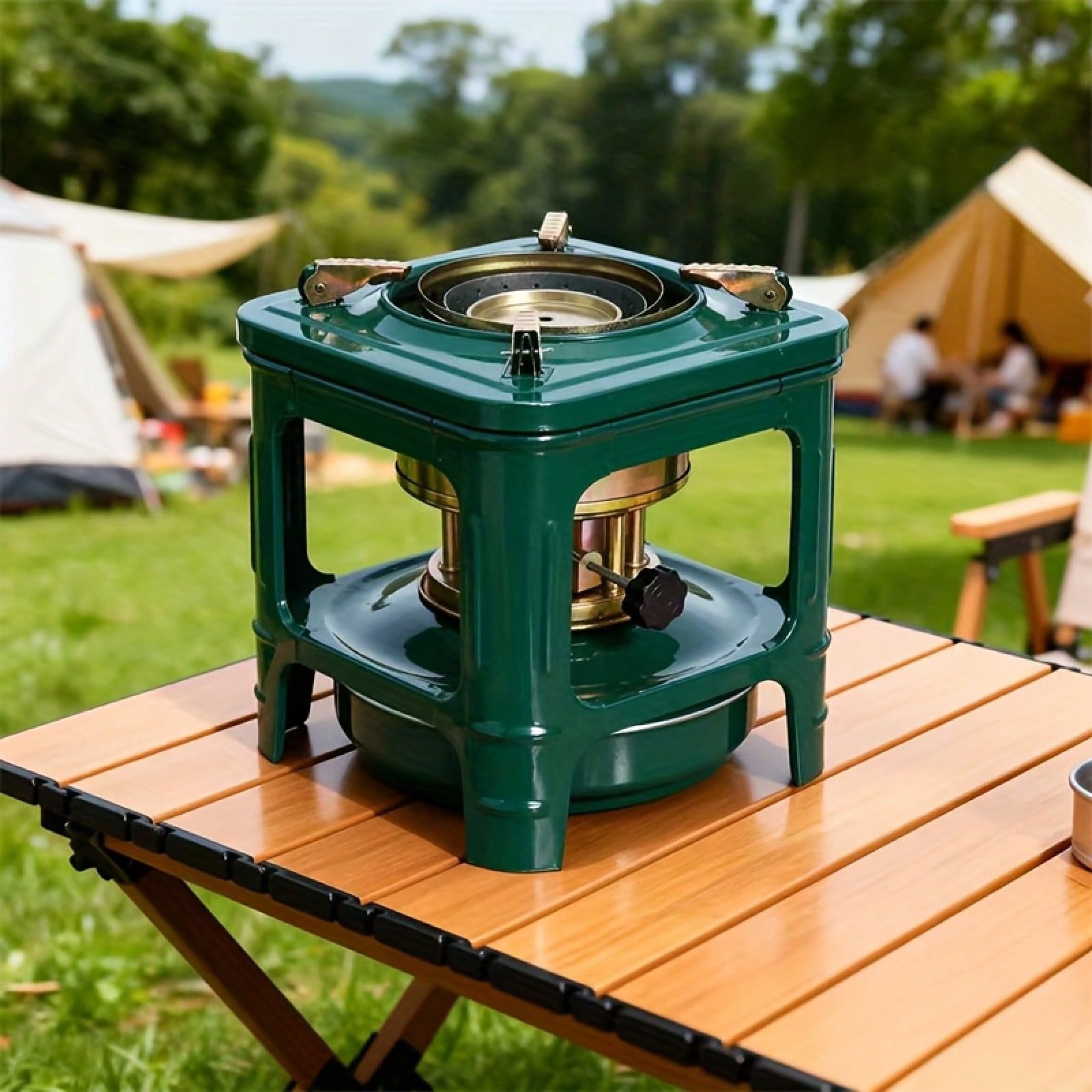 This 16-Burner Stove Is A Outdoor Heating And Cooking Suitable For 2-3 People