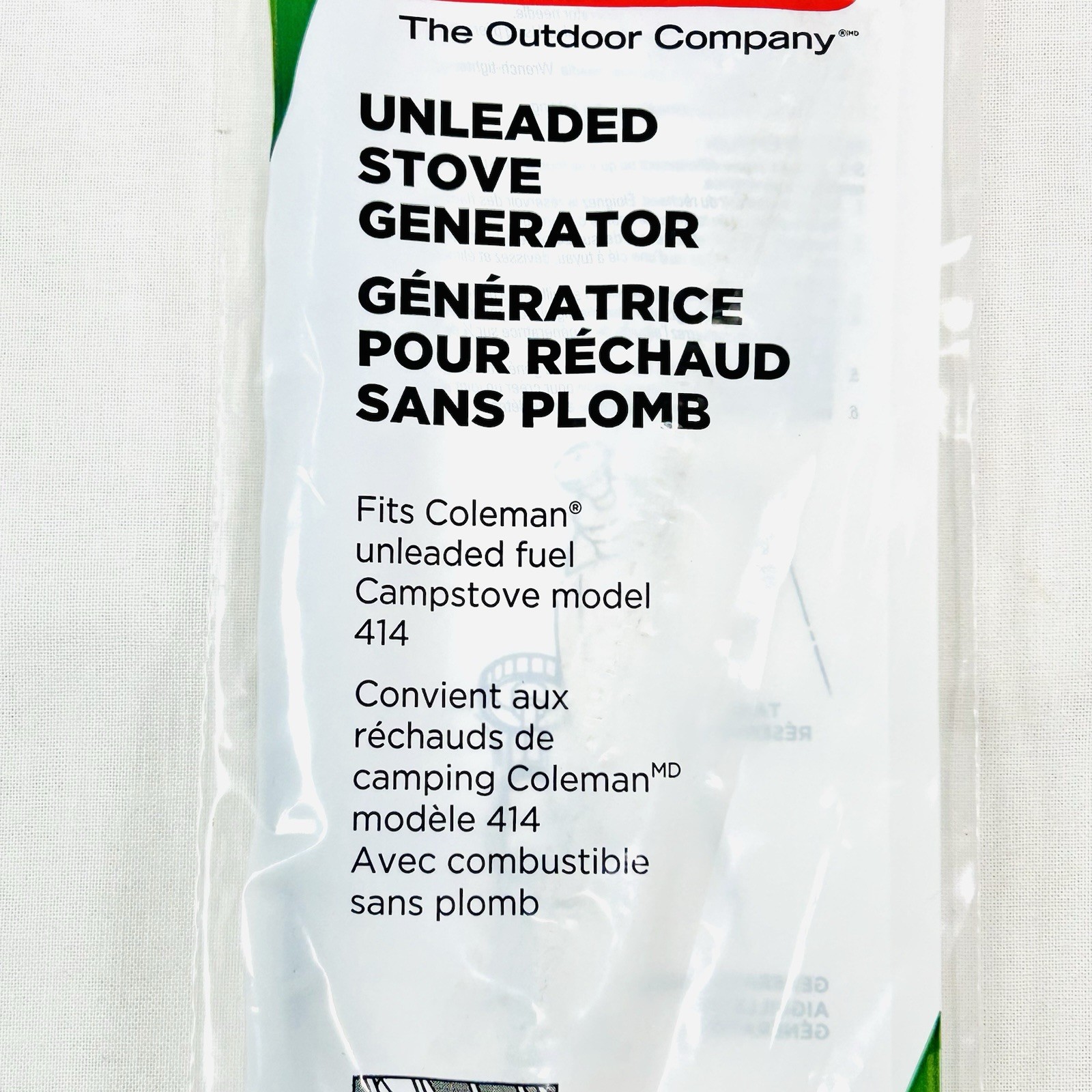 New Coleman 414-5621 Unleaded Stove Generator for Model 414 Stove
