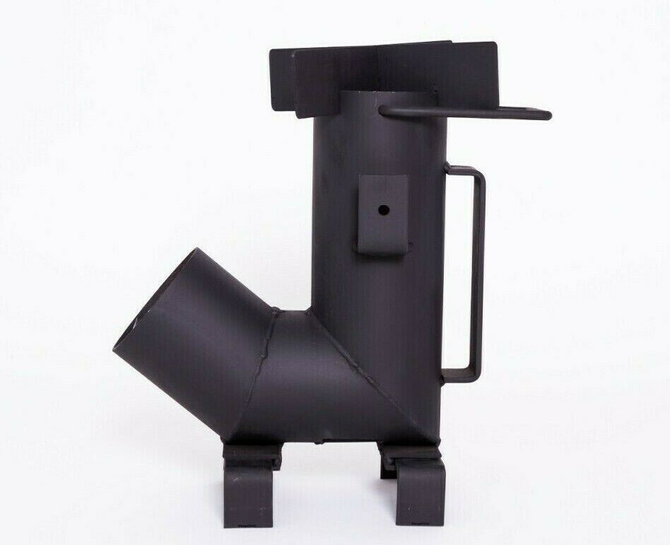 Rocket Stove Portable Heavy Duty Compact Camping Survival Hunting
