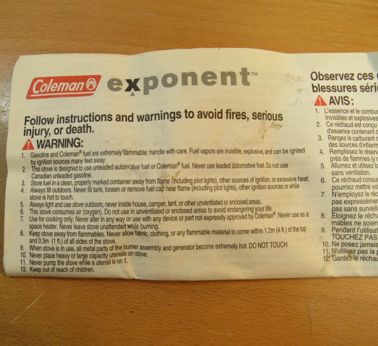 VTG Coleman Exponent Dual Fuel Feather 442 Portable Camp Stove with Box TESTED!