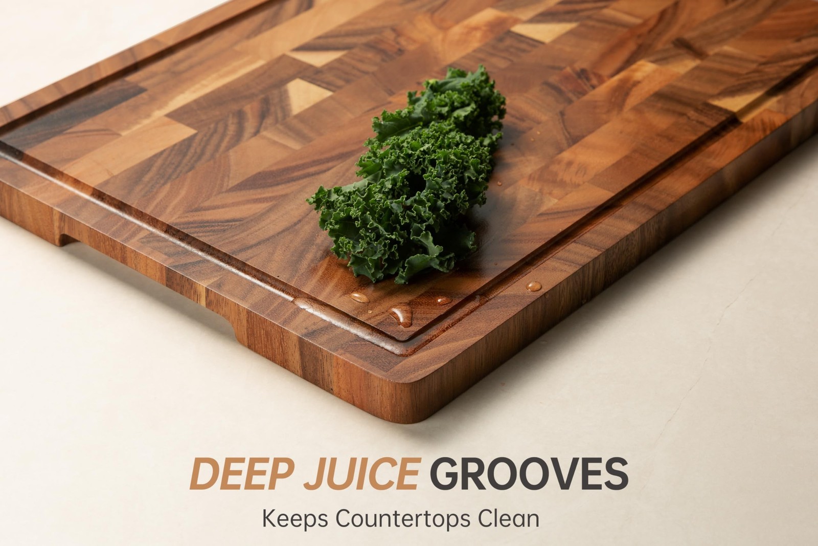 Walnut Wood Cutting Board End Grain Wooden Cutting Boards for Kitchen Choppin…