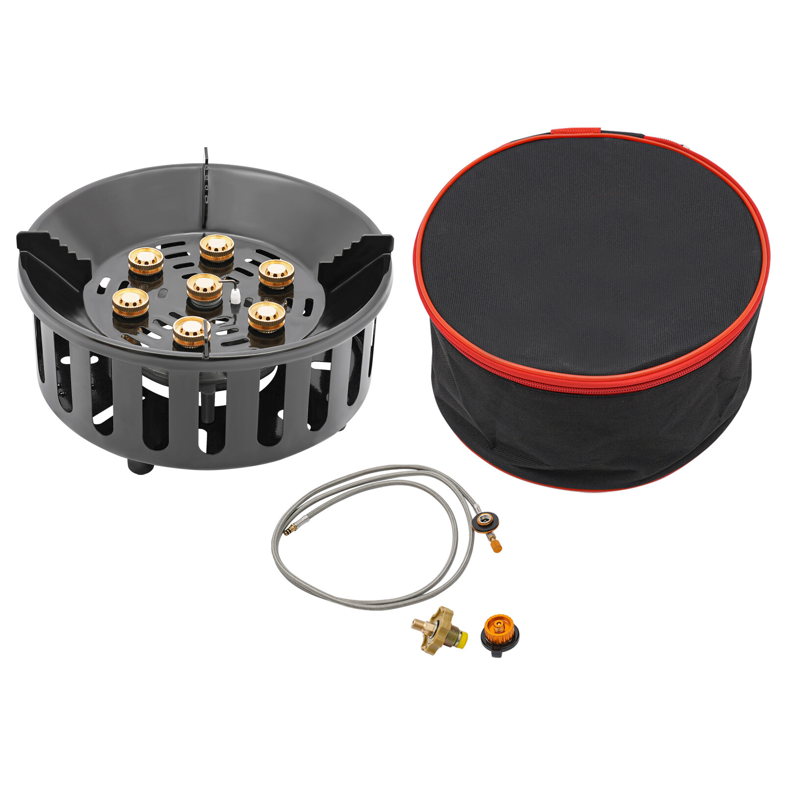 Propane Burner Single Propane Stove Windproof Gas Stove for Outdoor Cooking