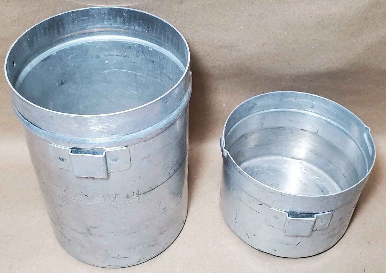 Vintage Coleman No. 530 Pocket Stove A47 Case/Cooking Pots, Untested, No Wrench