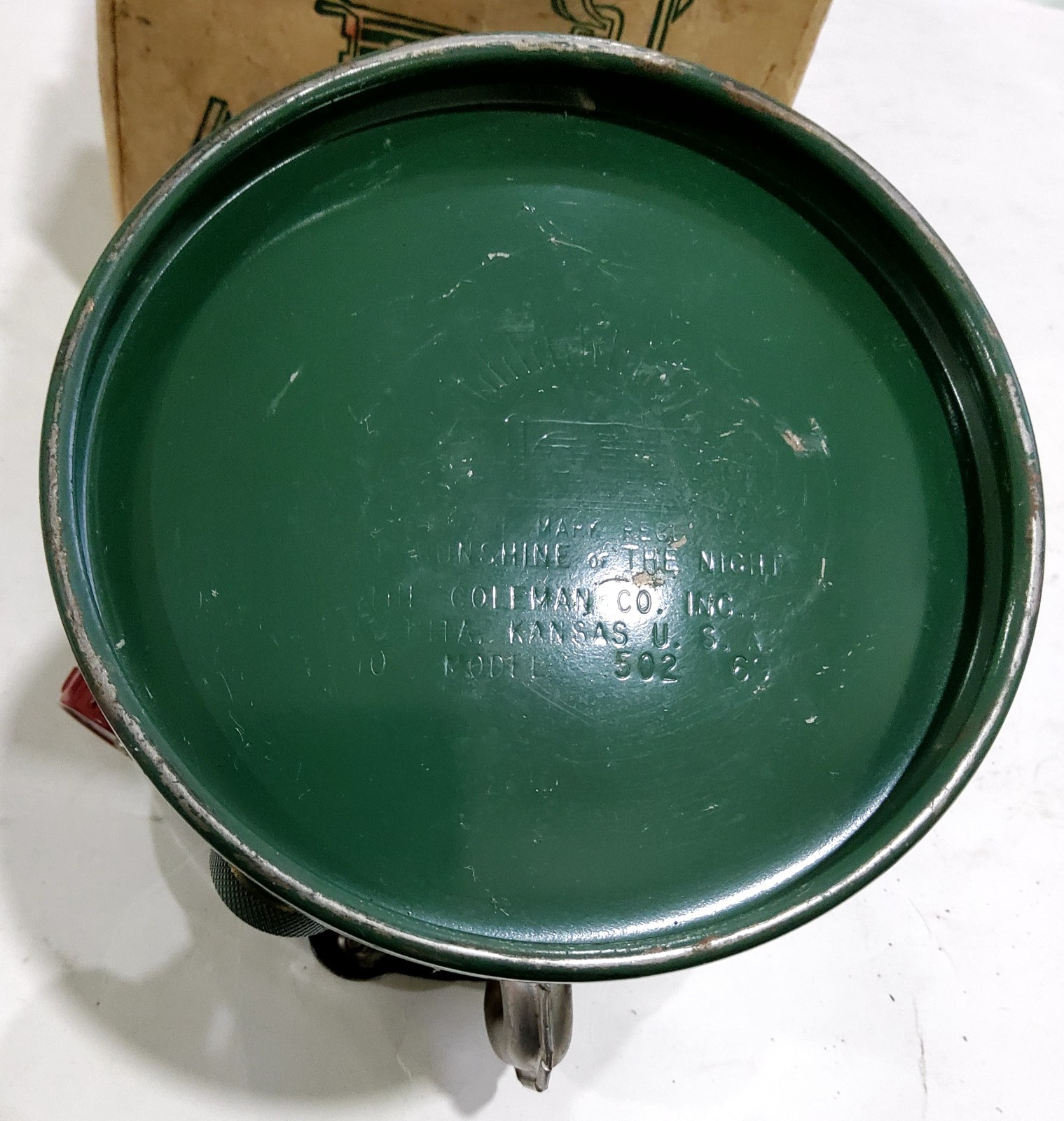 Vintage Coleman 502-700 Sportster Stove in Original Box + the literature