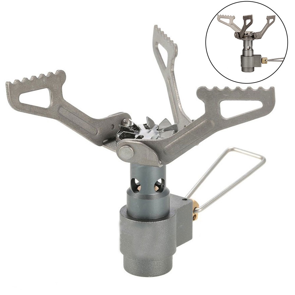 BRS3000T Titanium Outdoor Gas Stove Ultralight Cooker for Camping & Picnic
