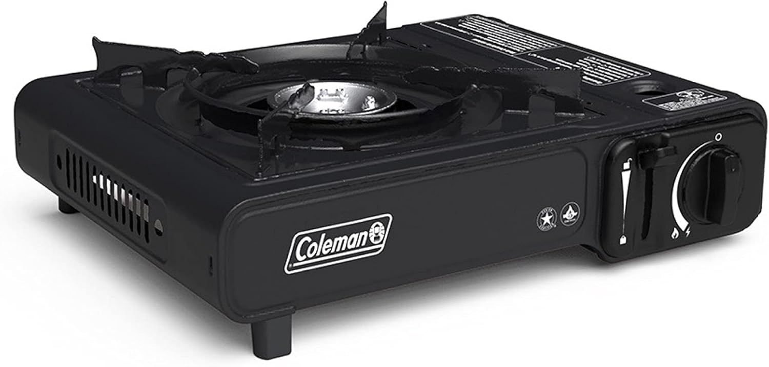 Classic 1-Burner Butane Stove, Portable Camping Cooktop with Carry Case & Ins…