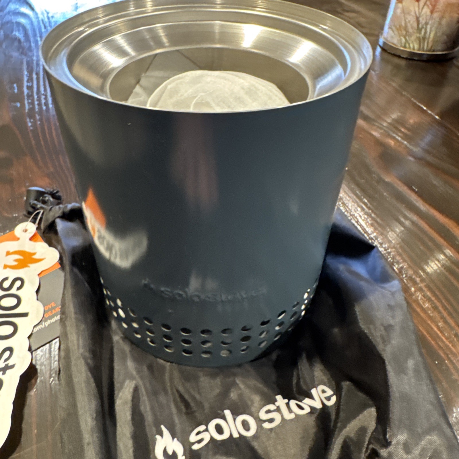 NEW Solo Stove SS1-FBA Compact Stove – Silver