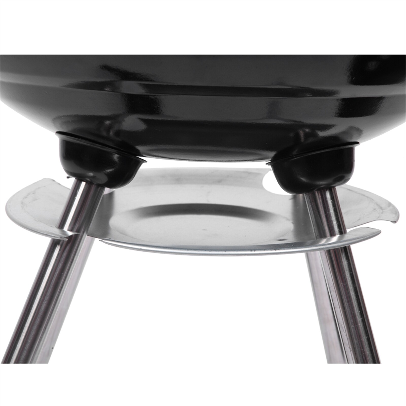 18 Inch Apple Charcoal Stove Enamel Cover Furnace Body White Side Wheel Diamete