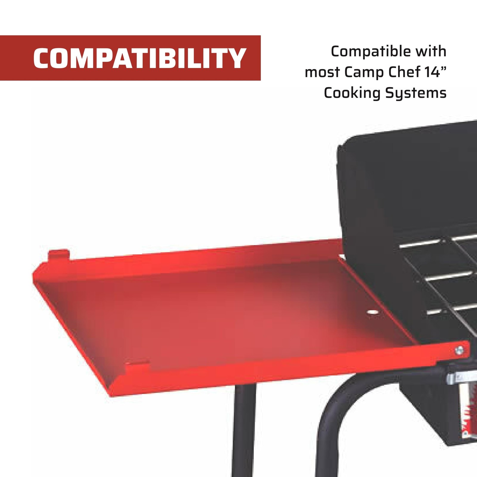 Camp Chef Folding Side Shelves LS60P – Fits Two Burner Stove Models EX60LW, EX60