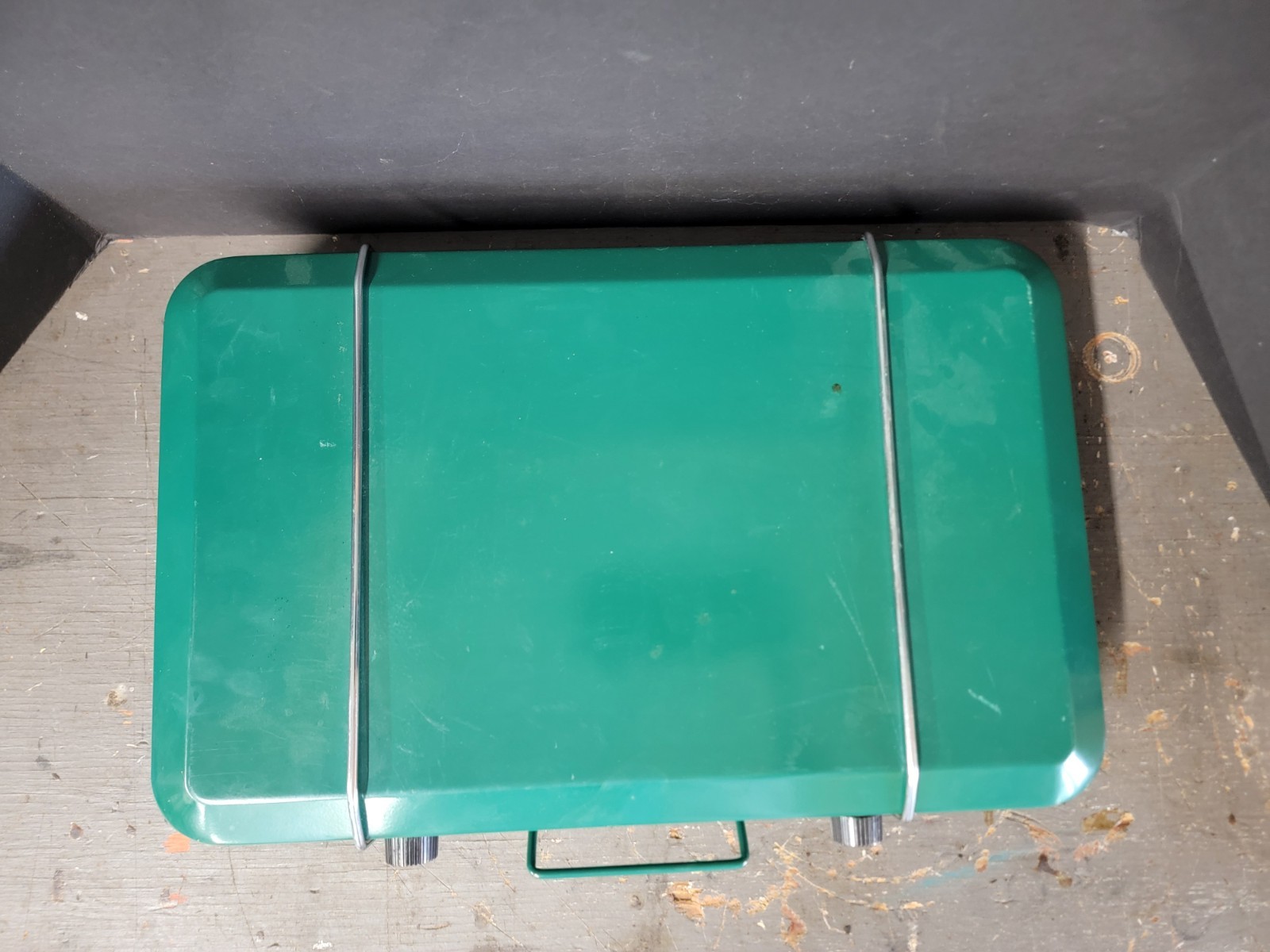 GREATLAND PORTABLE CAMP STOVE 2 BURNER for Propane Bottle Cylinder Super Clean