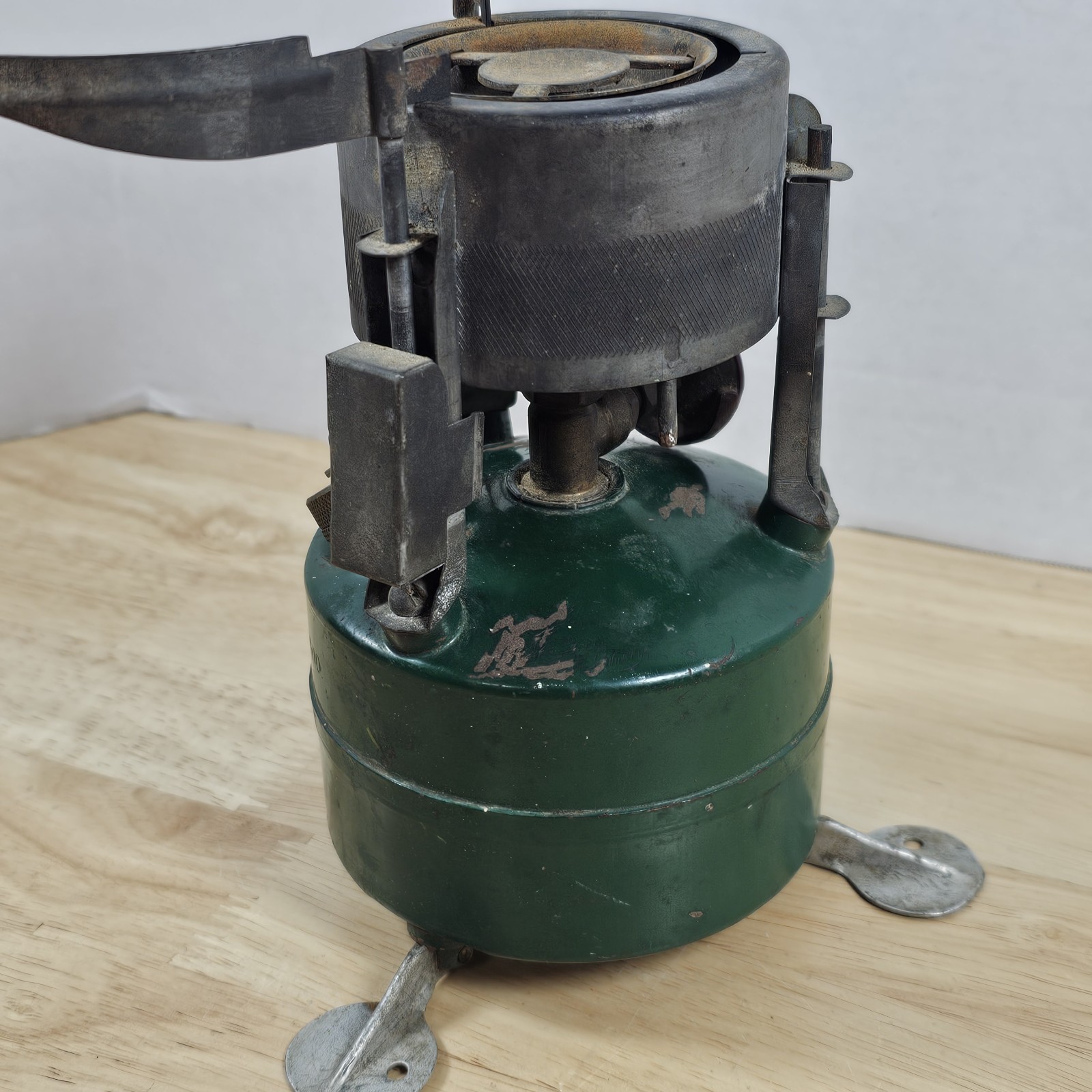 Vtg US Military Rogers Akron Ohio 1951 Single Burner Camp Stove M-1950 Untested