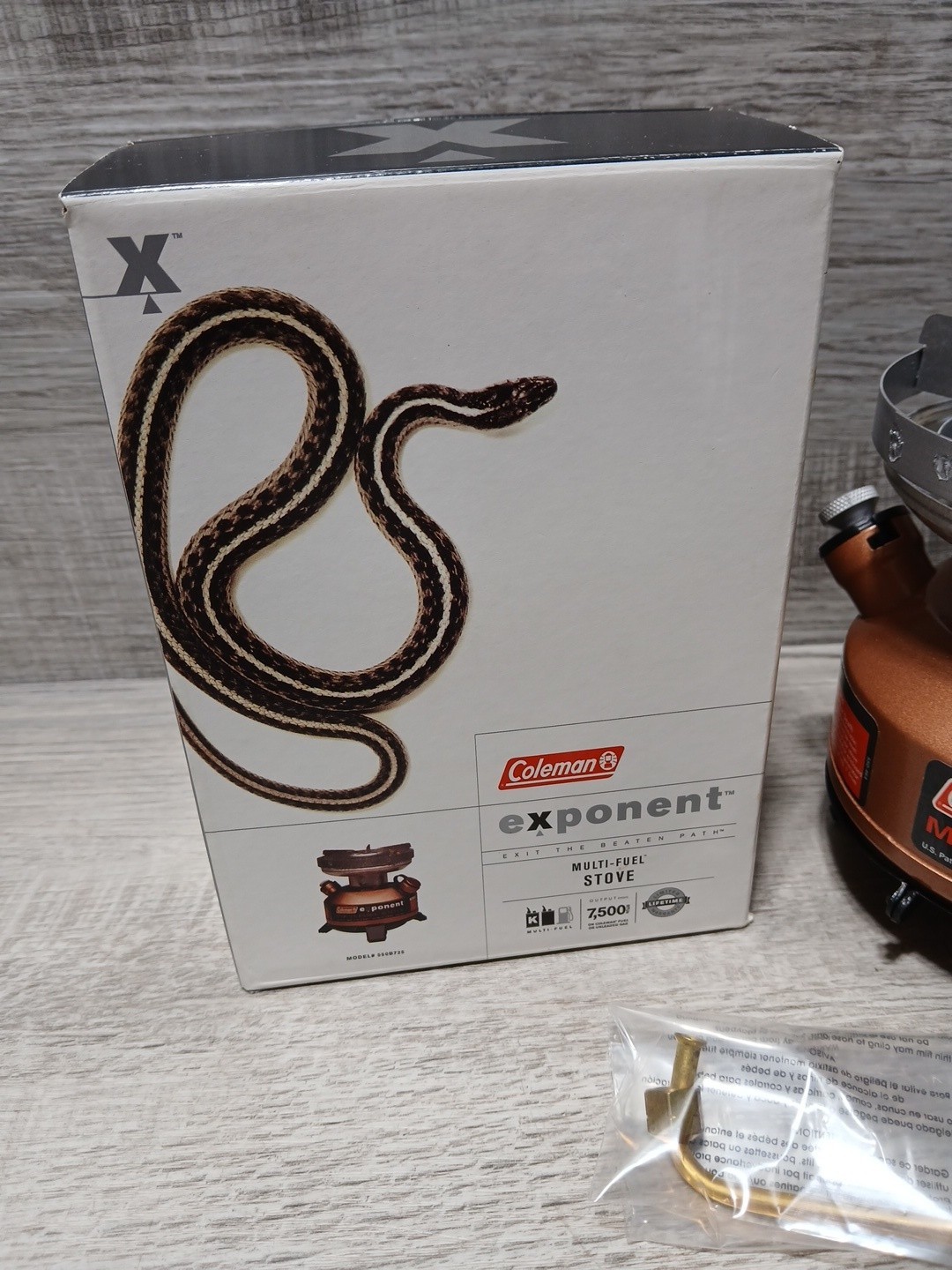 NEW Coleman “Exponent” Multi Fuel Stove (550B725) Made In USA