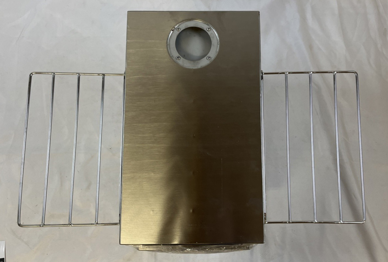 Willowybe Outdoor Sauna Tent Stove, Rocket Stove, Portable Camping Wood Stove