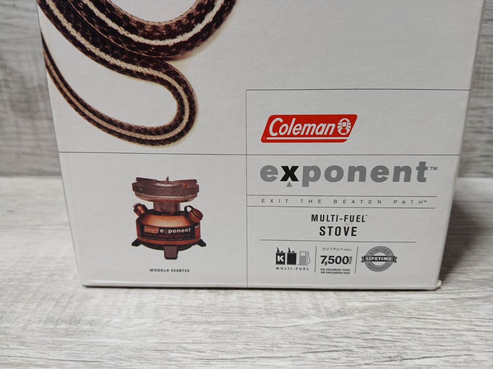 NEW Coleman “Exponent” Multi Fuel Stove (550B725) Made In USA