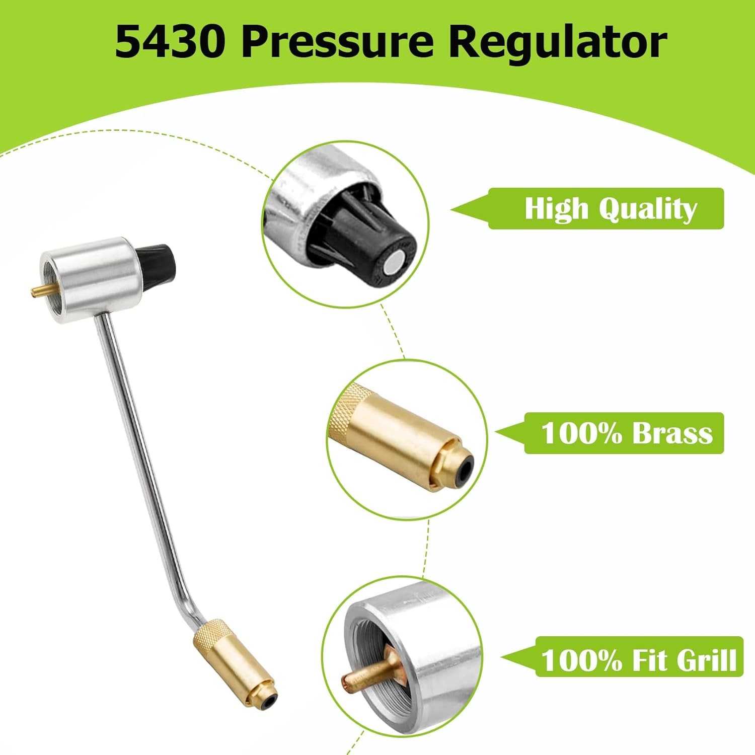 Replacement Parts 5430 Pressure Regulator for Coleman Propane Stoves, Fits…