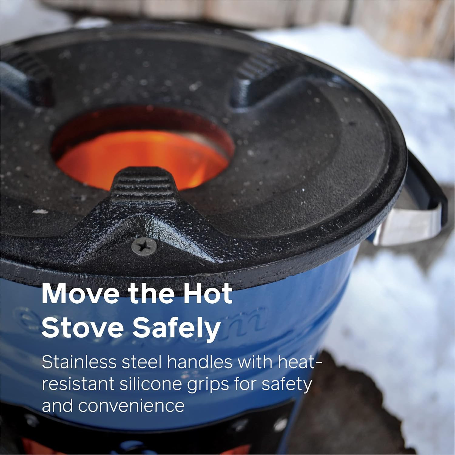 Rocket Stove Heavy Duty Portable Camp Stove for Outdoor Cooking, Dura (Wood Only