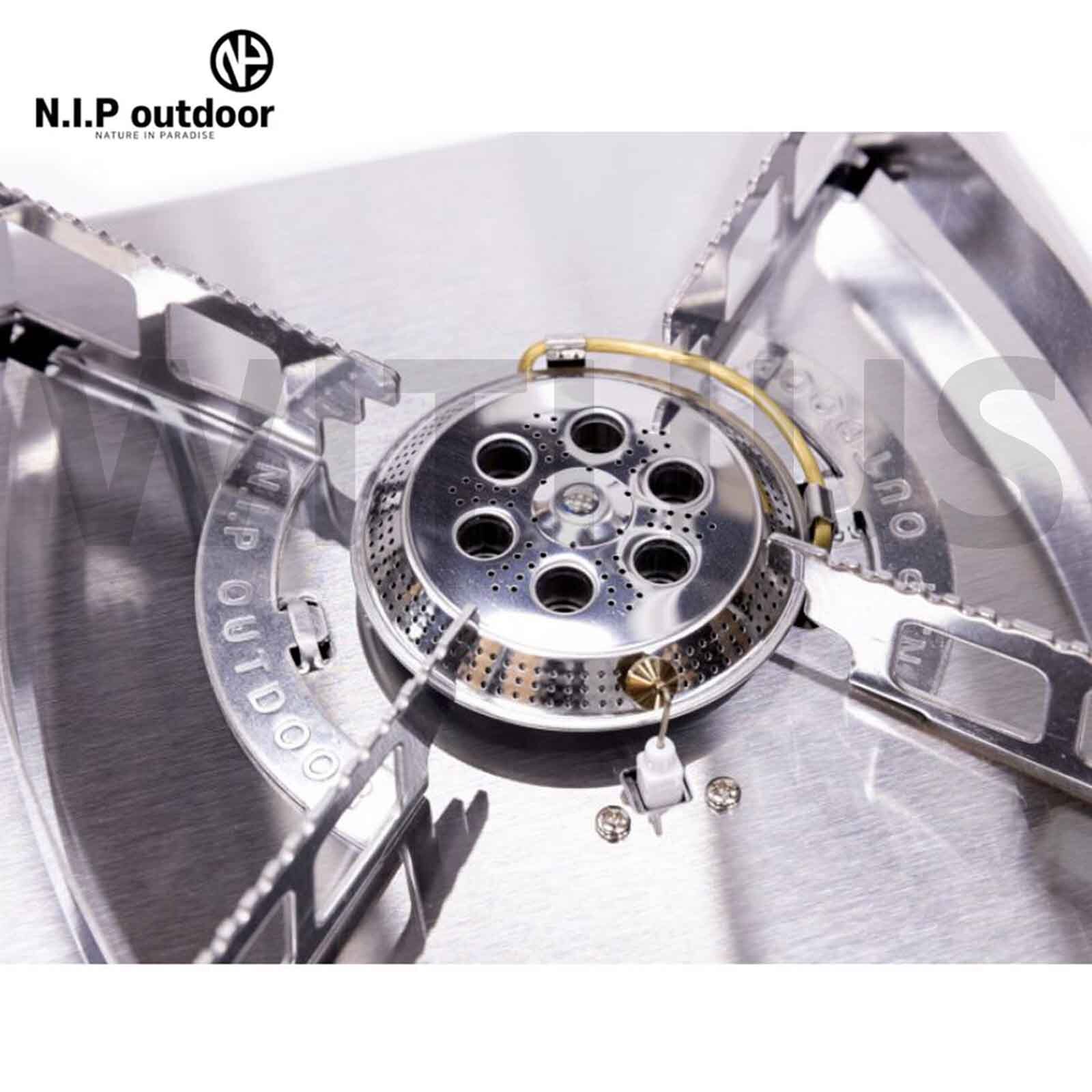 N.I.P Power Plate NO.6 Gas Stove Power Burner for Ourdoor w/Bag – 7 colors_