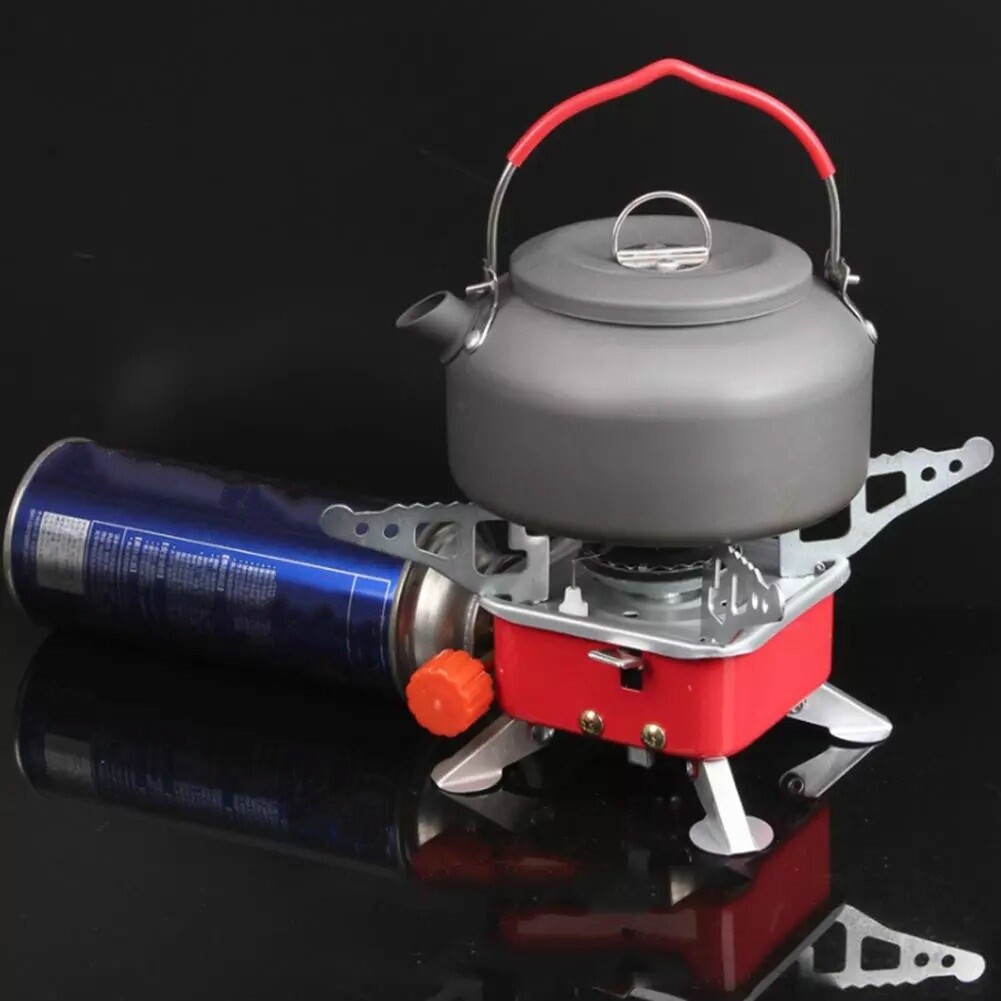 Gas Furnace for Barbecue Foldable Square Cooking Stove Outdoor Camping Picnic