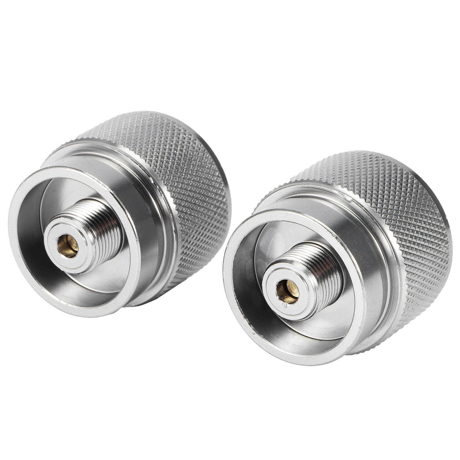 2Pcs G3/4 DN20 FNPT Outdoor Camping Stove Flat Tanks Converter Gas Charging