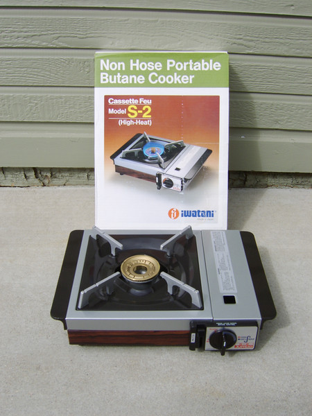 NEW Iwatani S-2 Deluxe Portable Butane Cooker/Stove