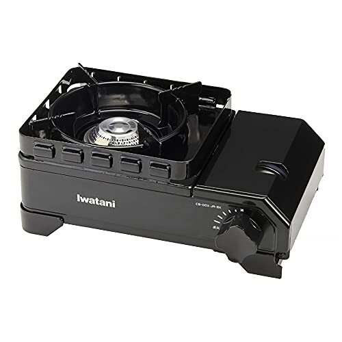 Iwatani CB-ODX-JR-BK Tough-maru Jr. Small Size Outdoor Gas Stove Made in Japan