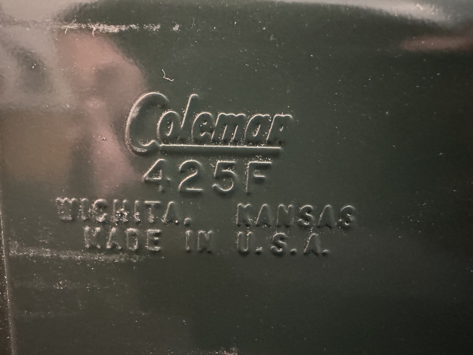 Vintage Coleman 425F499 Two Burner Camp Stove Fuel Gas Red Tank-NEW IN BOX