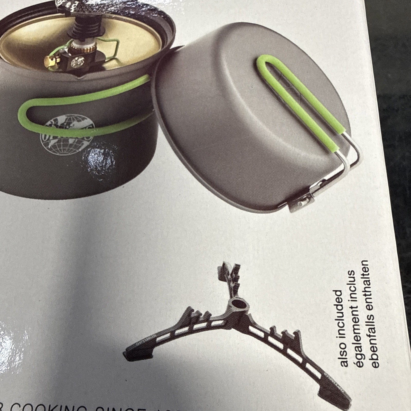 Backpacking Stove Cook System Pot Fry Pan Lightweight Camping Cooking Kit