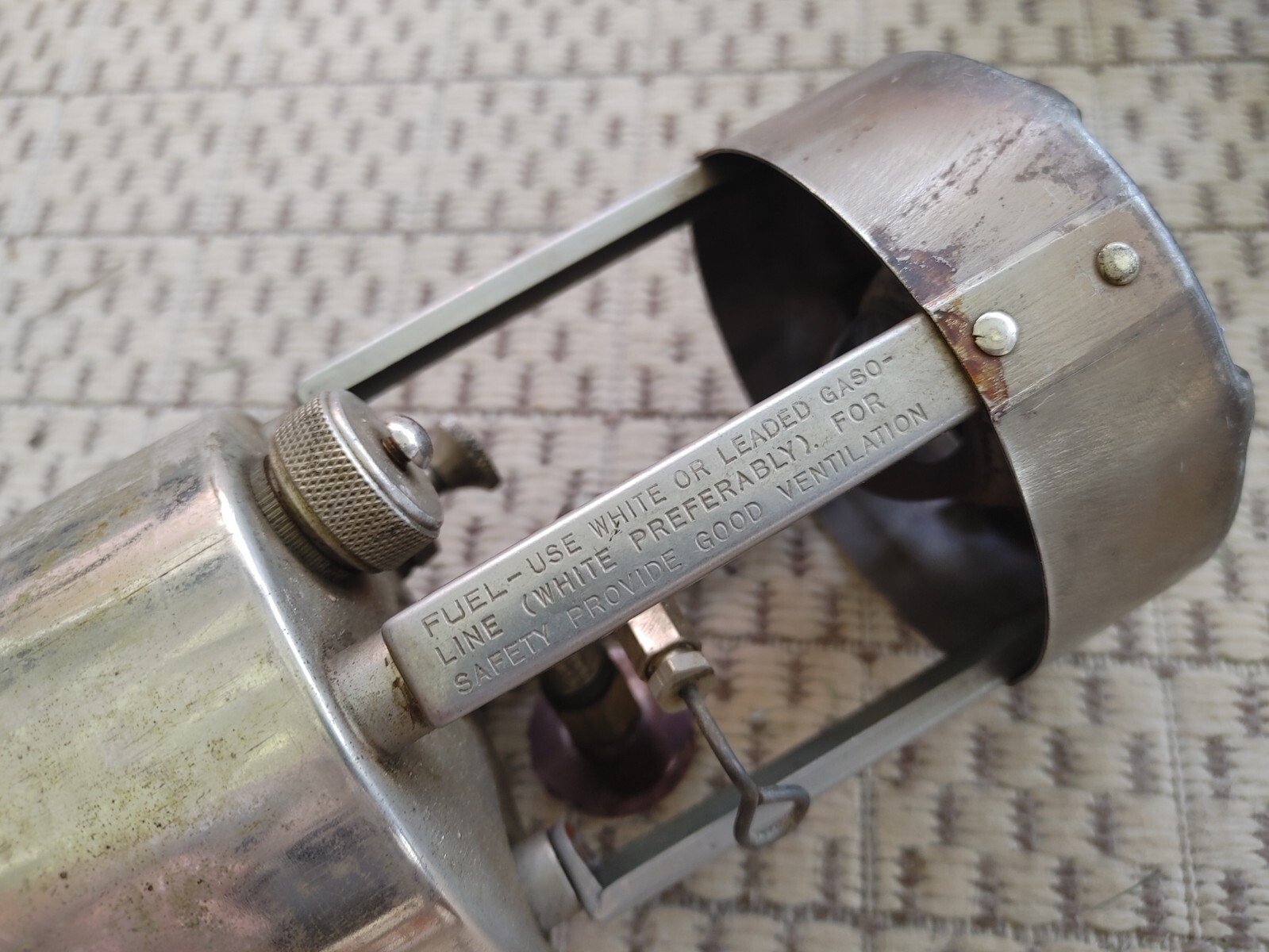 Military Coleman No530 Single Burner Gas Camp Pocket Cooking Stove B 46 untested