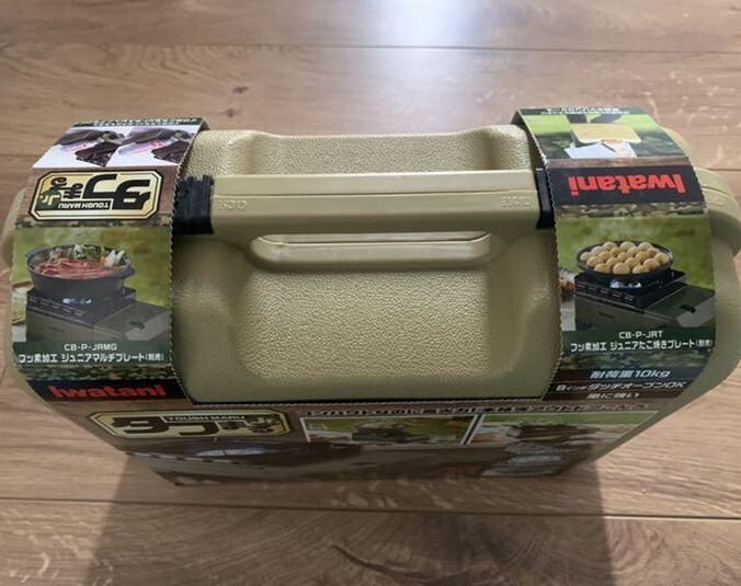 Iwatani Cassette Stove Tough Maru Jr Japan Olive Khaki Portable CB-ODX-JR-OL New