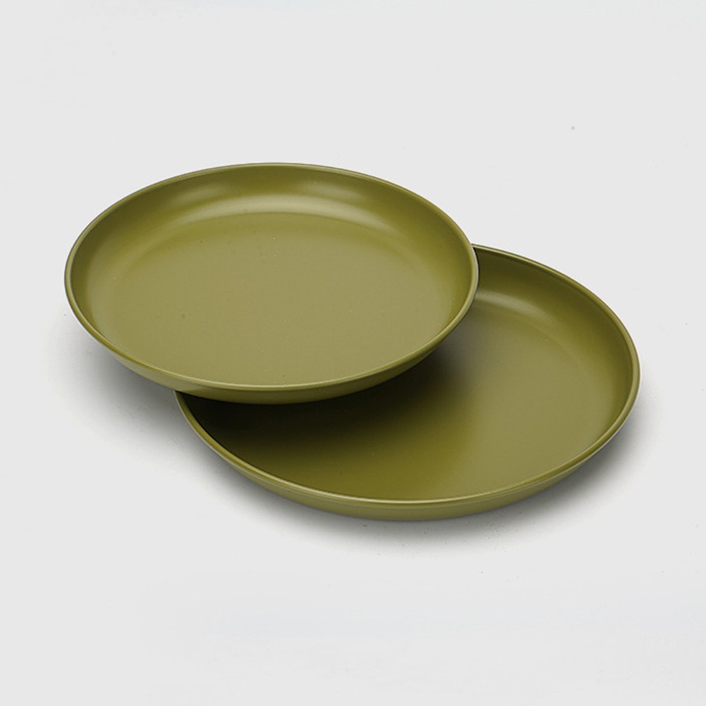 NonStick Stainless Steel Camping Pan For Outdoor Cookware And Picnic Dish