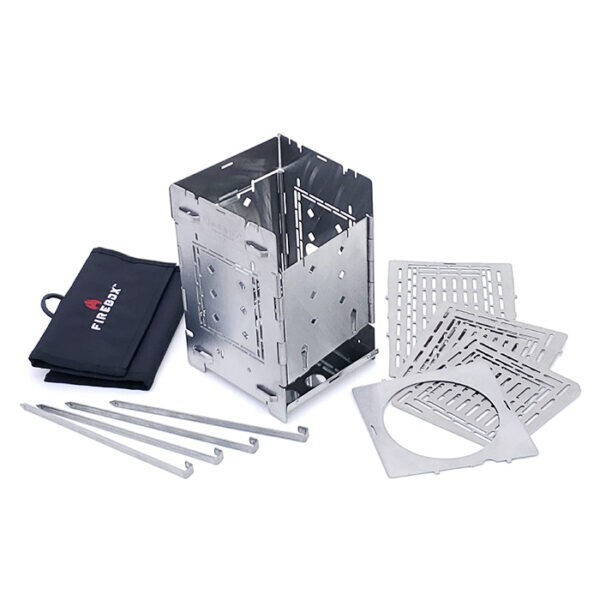 5″ G2 Firebox Stove Deluxe Combo Kit – Stainless Steel