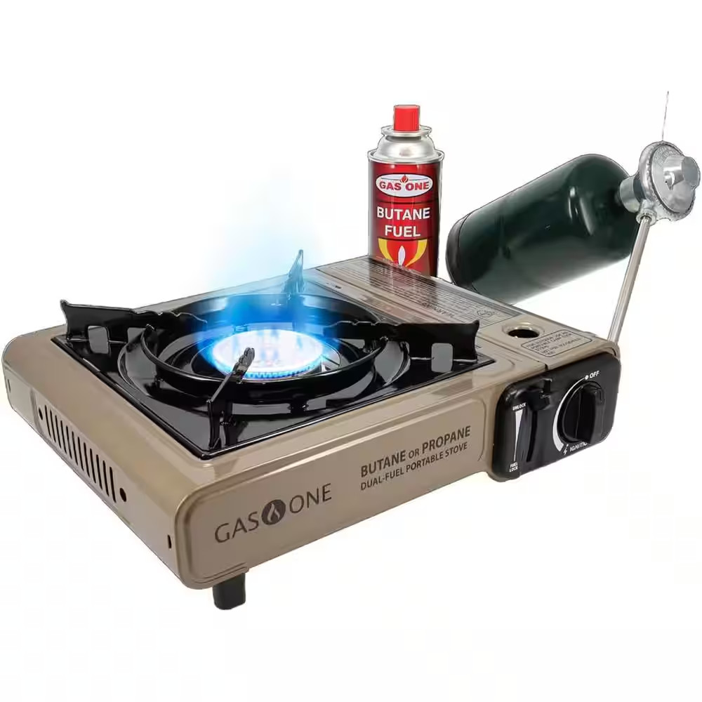 Propane and Butane Dual Fuel Portable Stove