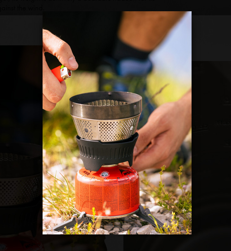 NEW!! MSR Windburner Personal Stove System and Companion Cup