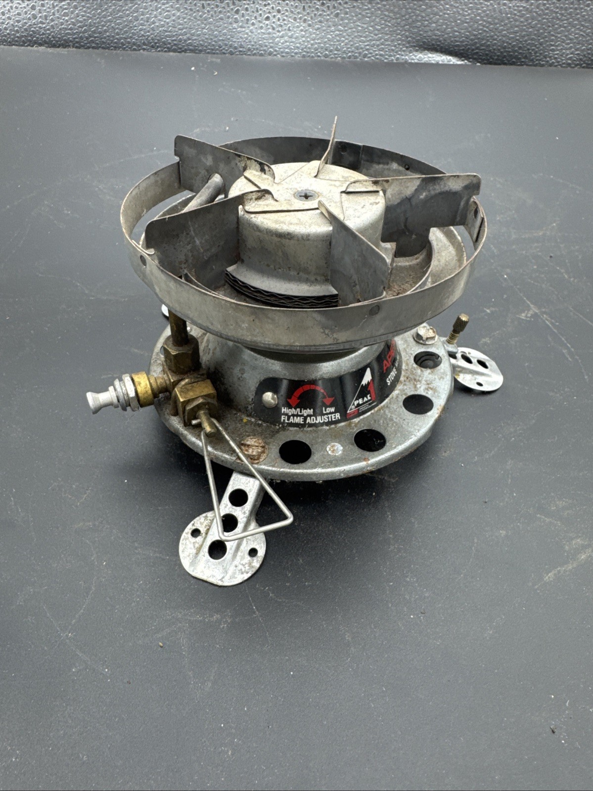 Vintage Coleman Peak 1 Apex II Model 445A-700 Backpacking Camp Stove