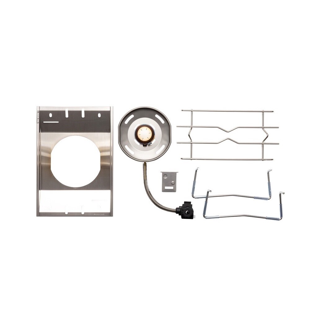 Snow Peak flat burner GS-450R Camping cookwear Stainless Steel Silver Outdoor