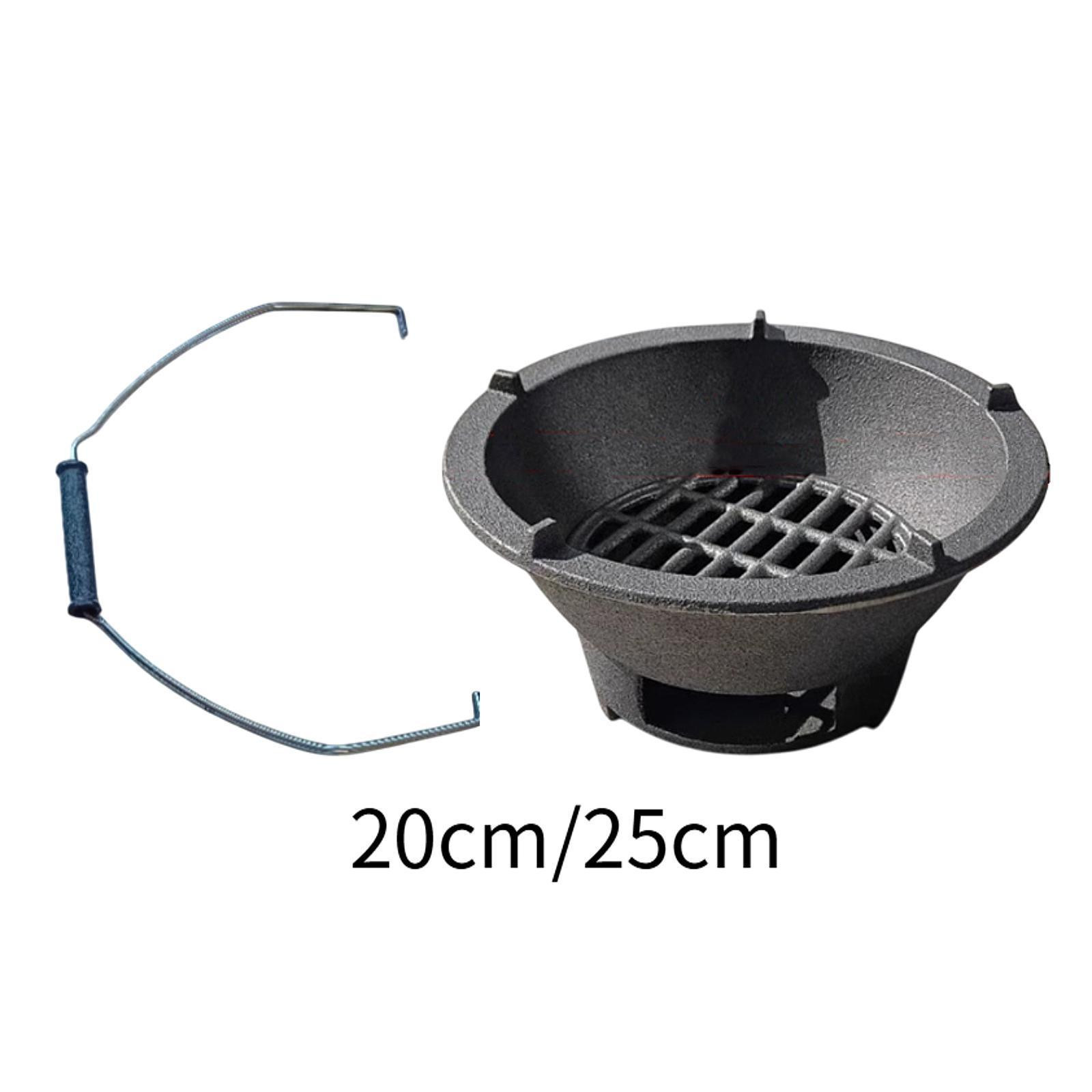 Portable Charcoal Grill Tabletop Furnace for Outdoor Indoor Outside Garden