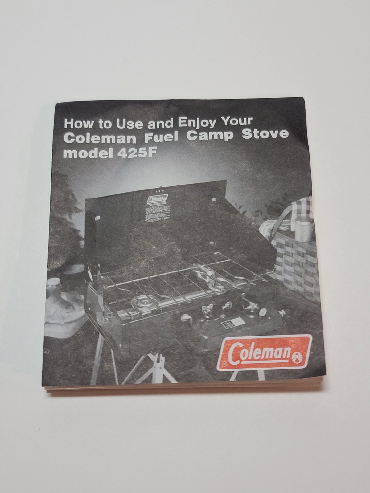 1987 Coleman 425F499 Gas Stove 2 Burner Green NEVER USED