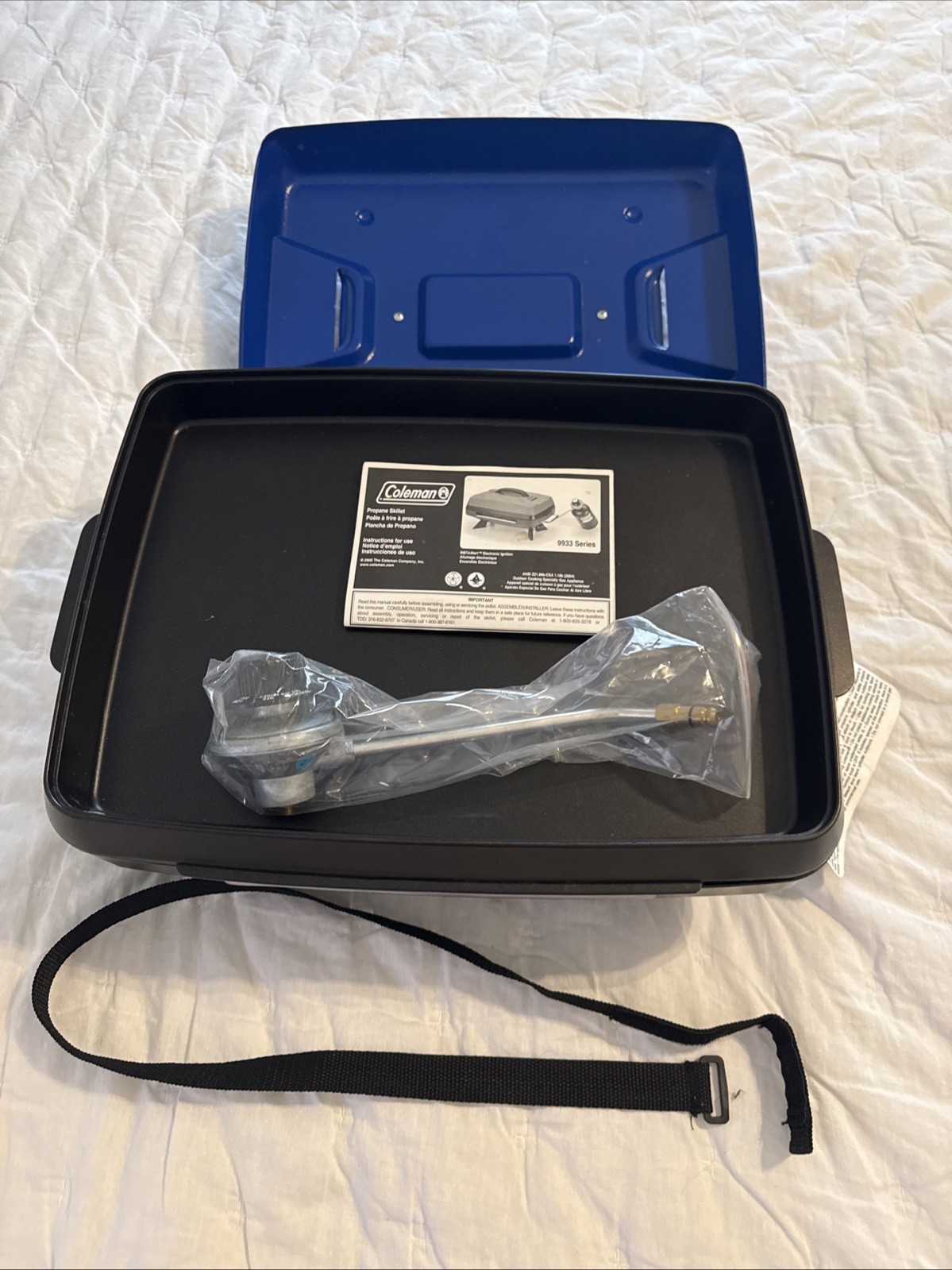 Coleman InstaStart Electronic Ignition Propane Skillet Mfg# 9933-750 New W/O Box
