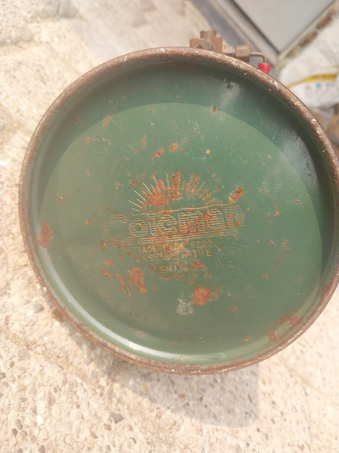 Vintage Coleman 502 One Burner Stove 12/70 Camp Cooking