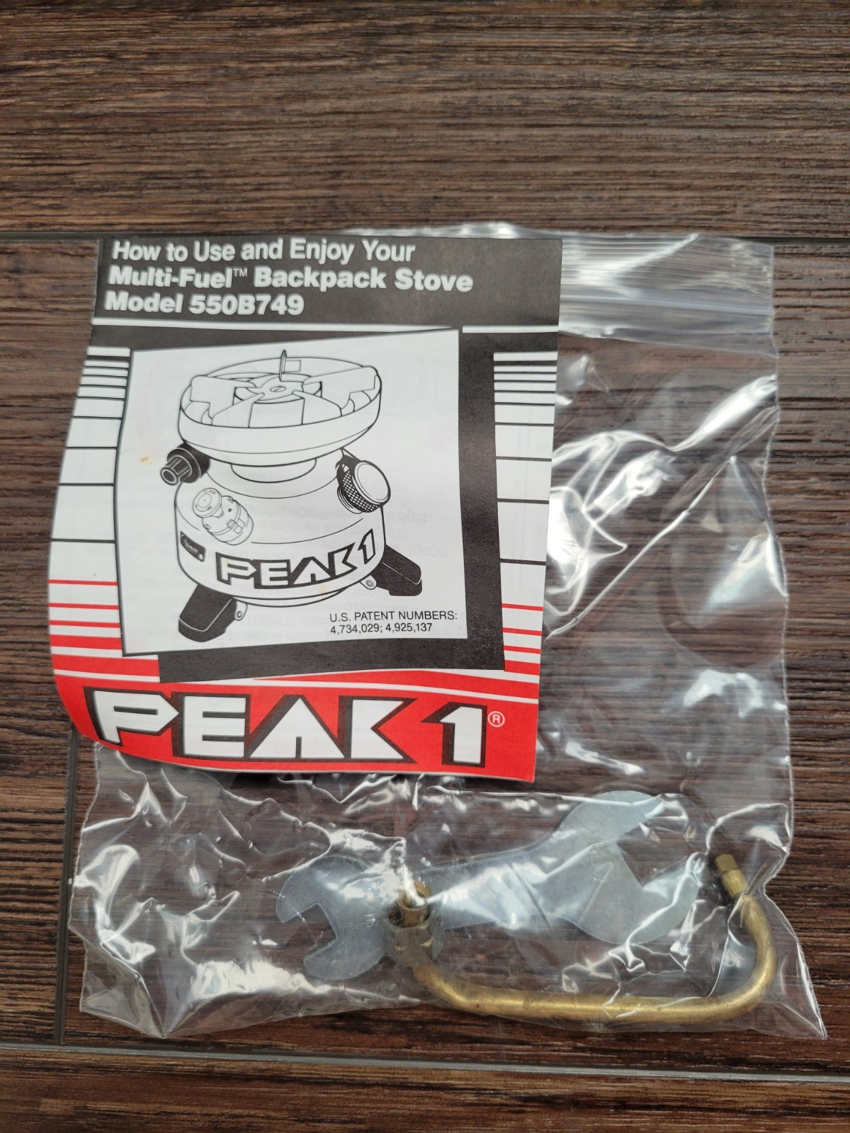 Coleman Peak 1 Multi-Fuel Backpack Stove Model 550B749 NSN 7310-01-412-7813 NEW!