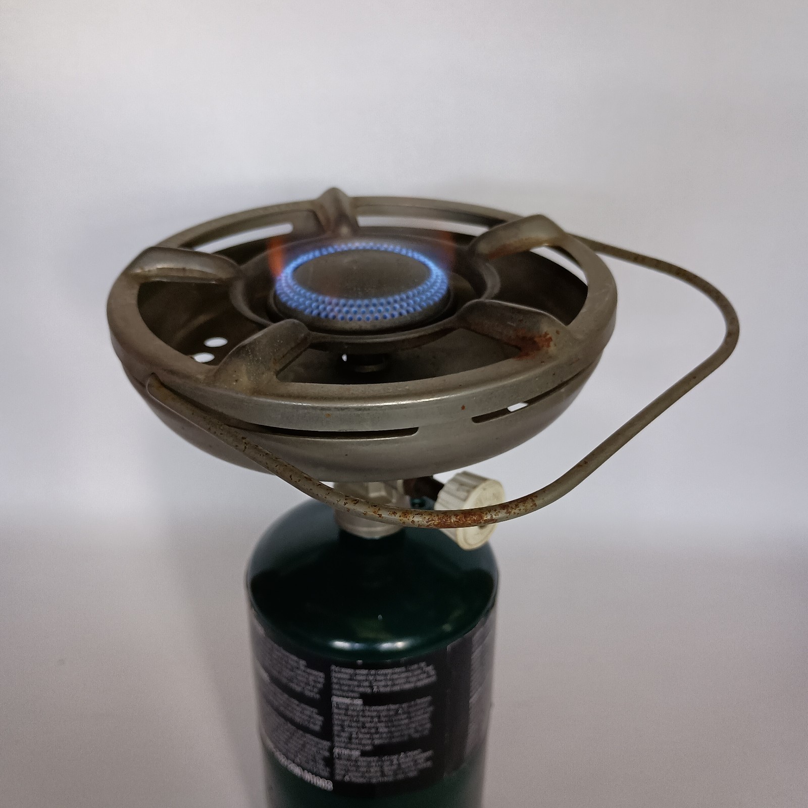 RARE Vintage Optimus No. 821 Steel Single-Burner Camp Stove, uses Propane *READ*