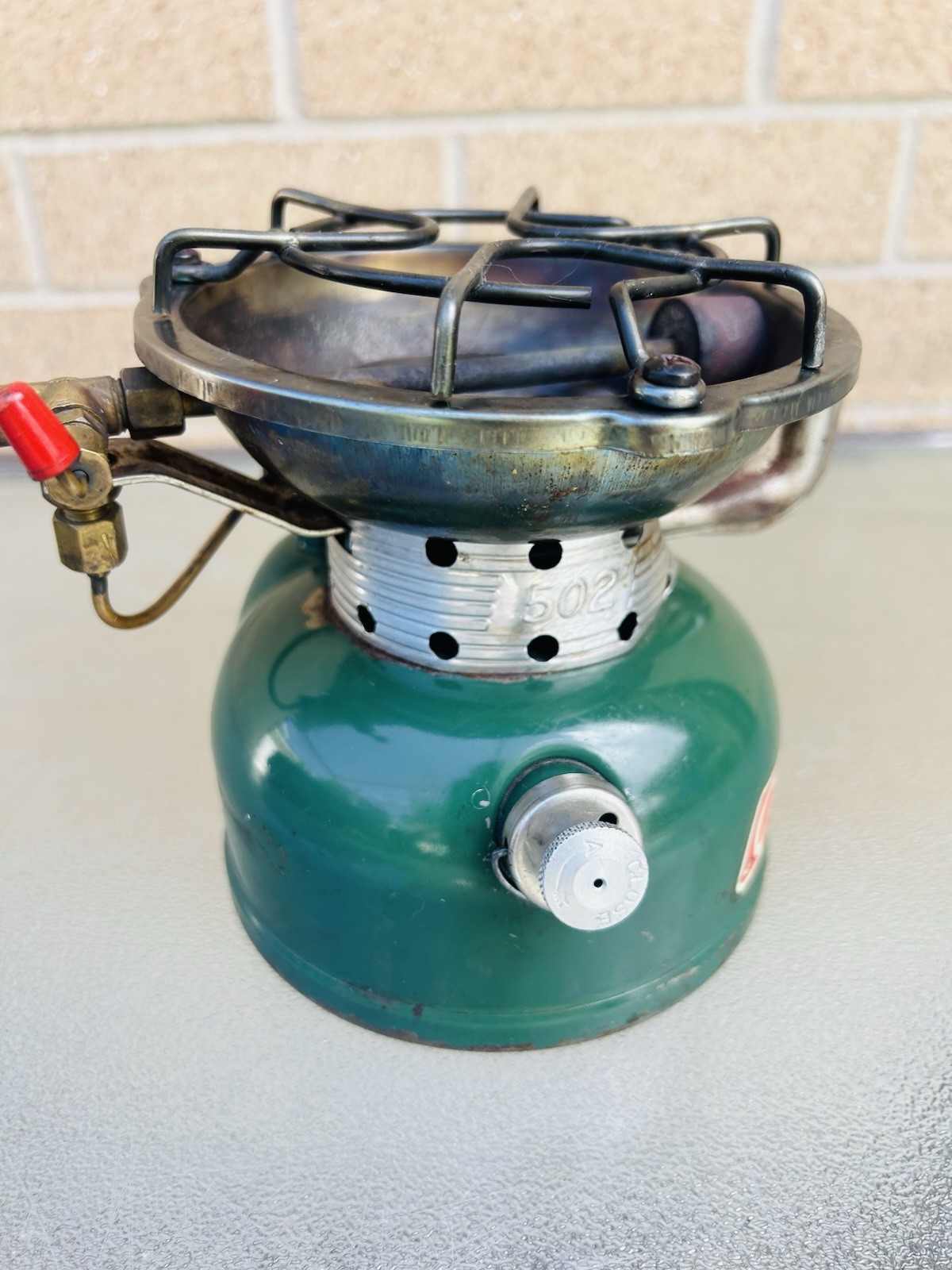 Coleman 502 11-71 The Coleman Co Fires, Burns Blue, Holds Pressure