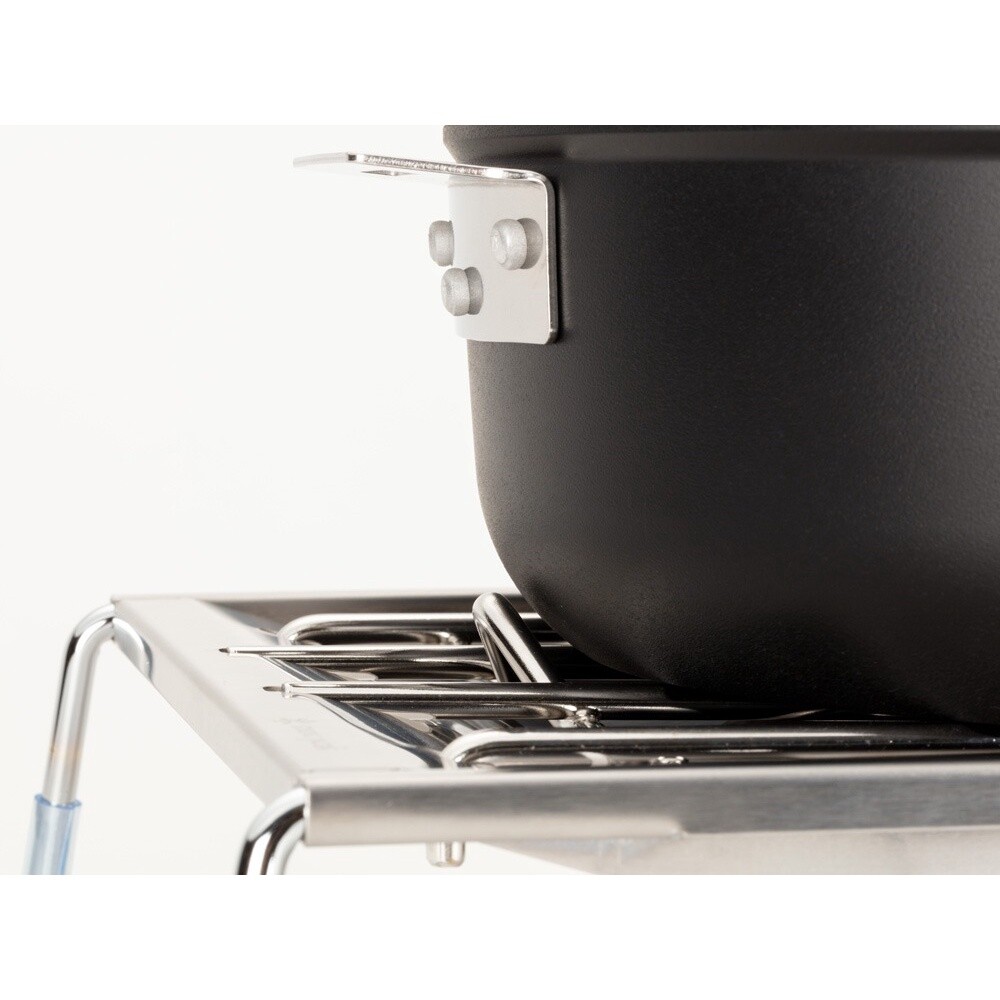 Snow Peak flat burner GS-450R Camping cookwear Stainless Steel Silver Outdoor