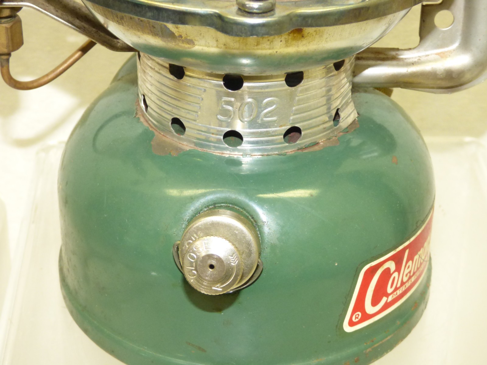 COLEMAN Sportster Single Burner Camping Stove 502-700 w/ Box Vintage 1968 WORKS
