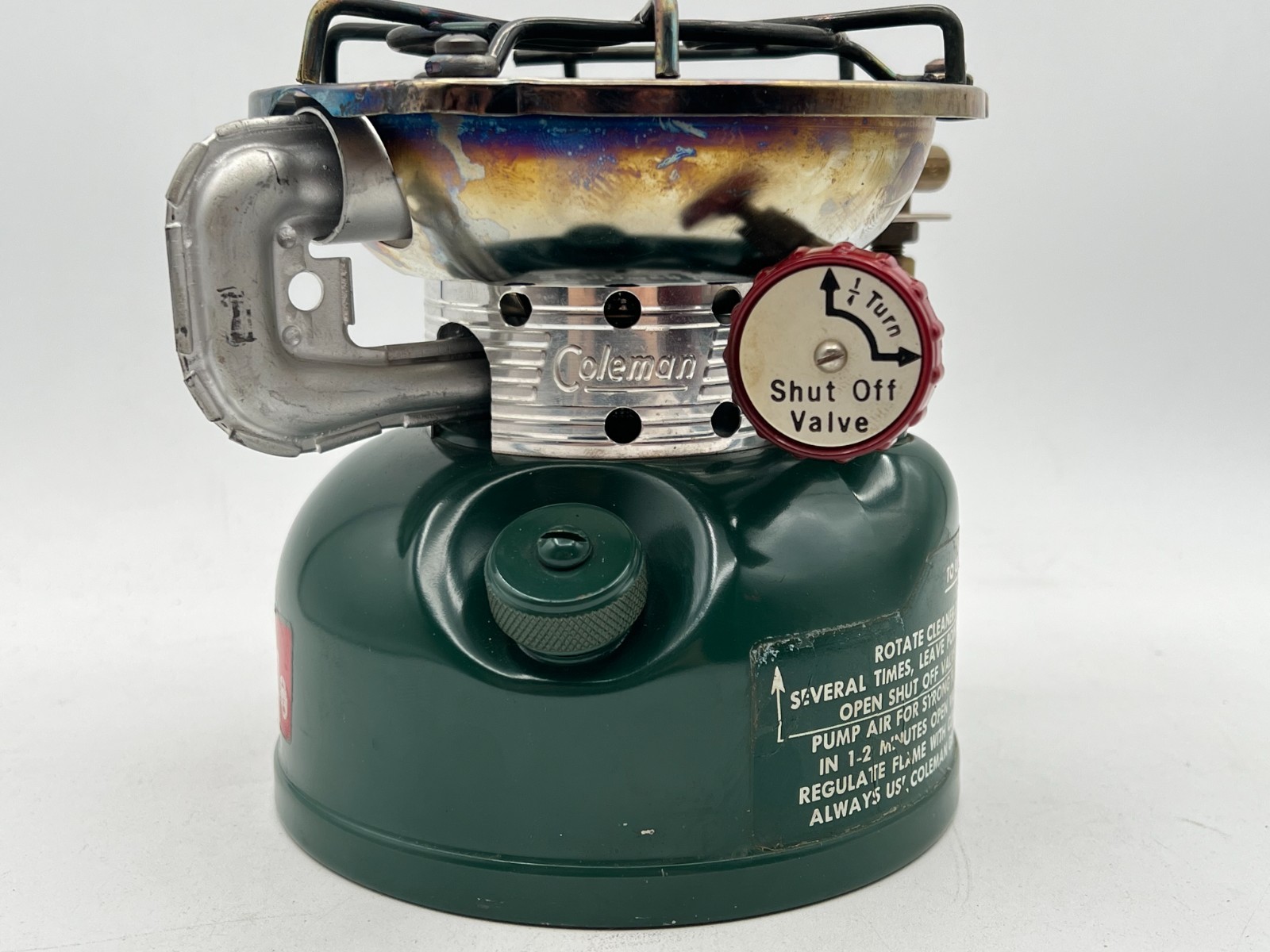 Vintage 1964 Coleman 502-700 Sportster Camp Stove & Heat Drum 502-952 w/ Boxes