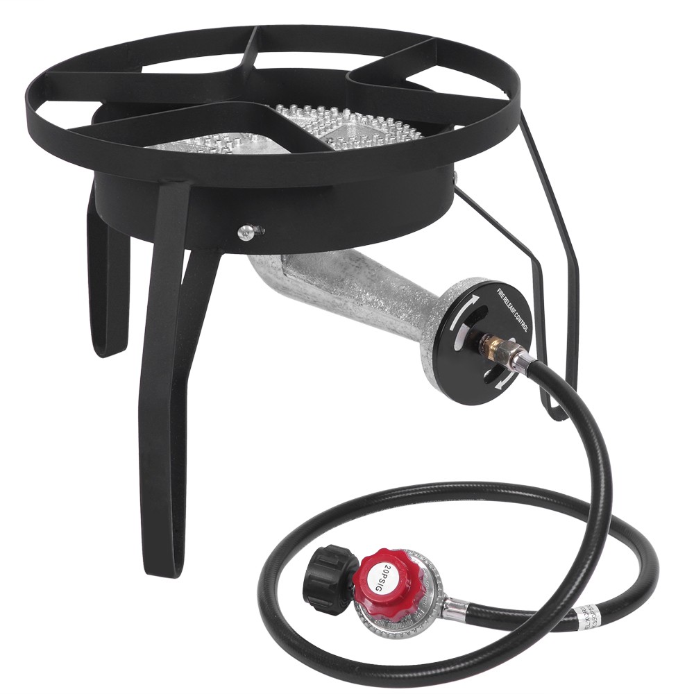 200,000 BTU Outdoor Stove Propane Burner Cooking Gas Portable Cooker BBQ Grill